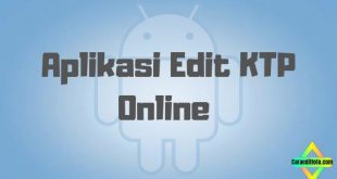 Aplikasi Edit KTP Online